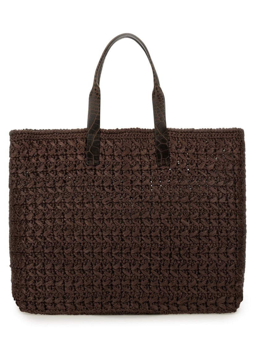Woven Mesh Shopping Bag