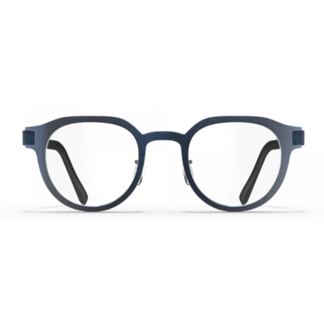 Bf1087 Bolton Round Lens Beta-Titanium Eyeglasses with Matte Finish