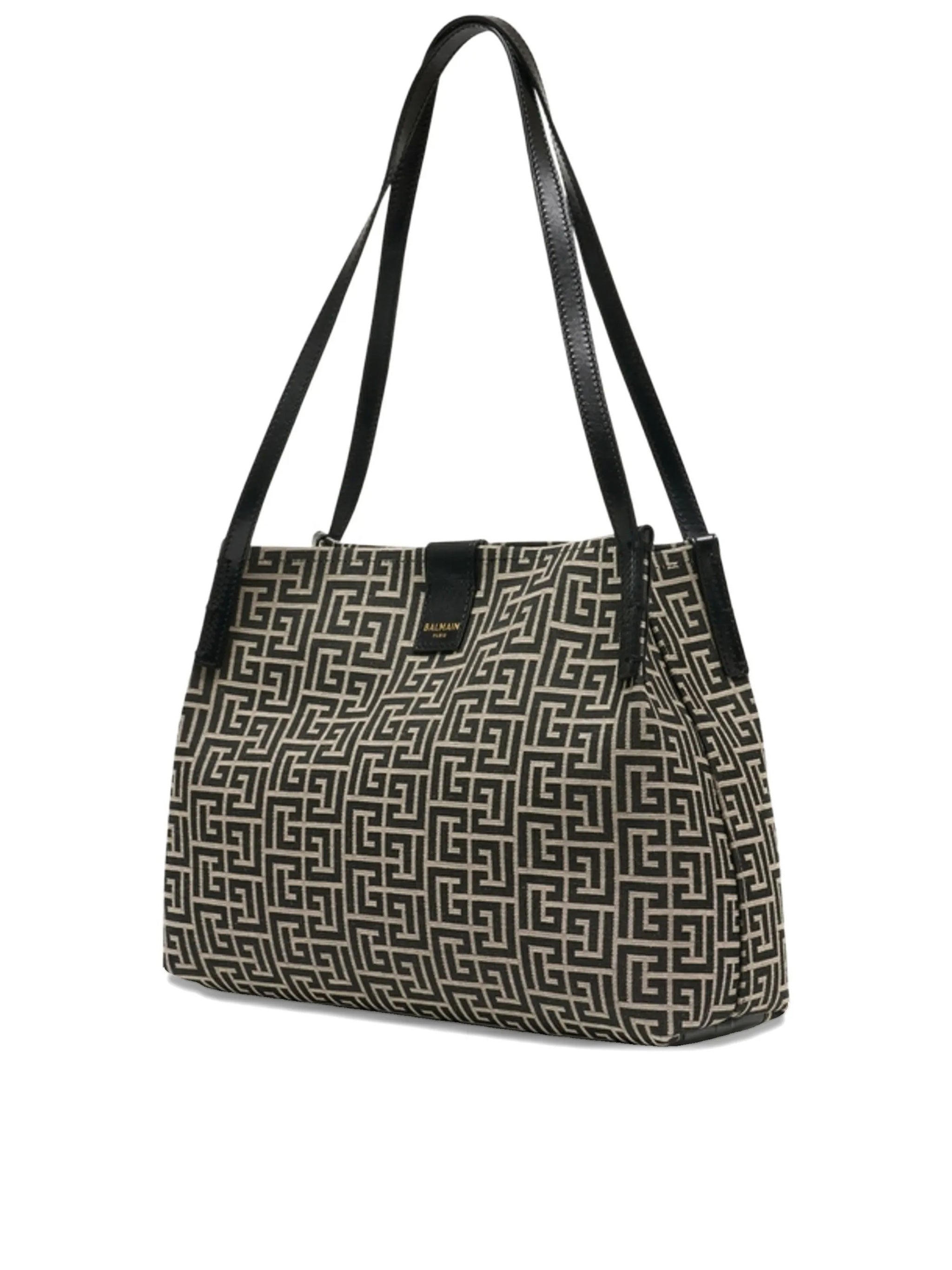 Medium Structured Geometric Maze Design Tote