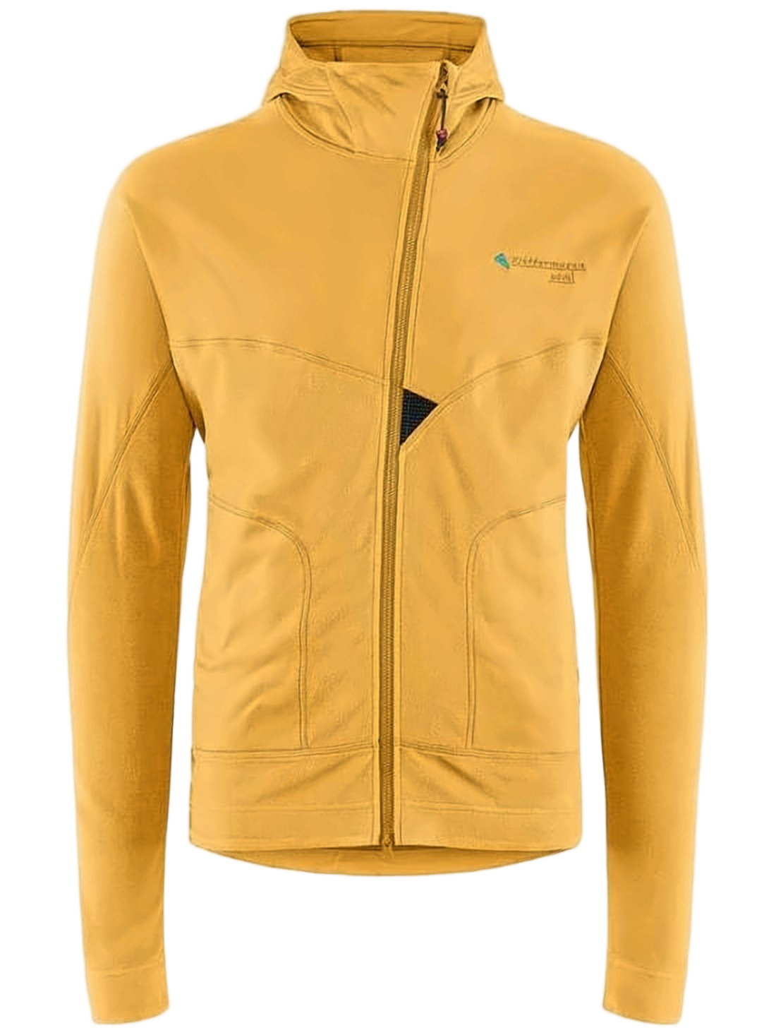 Lightweight Orange Jacket with High Collar