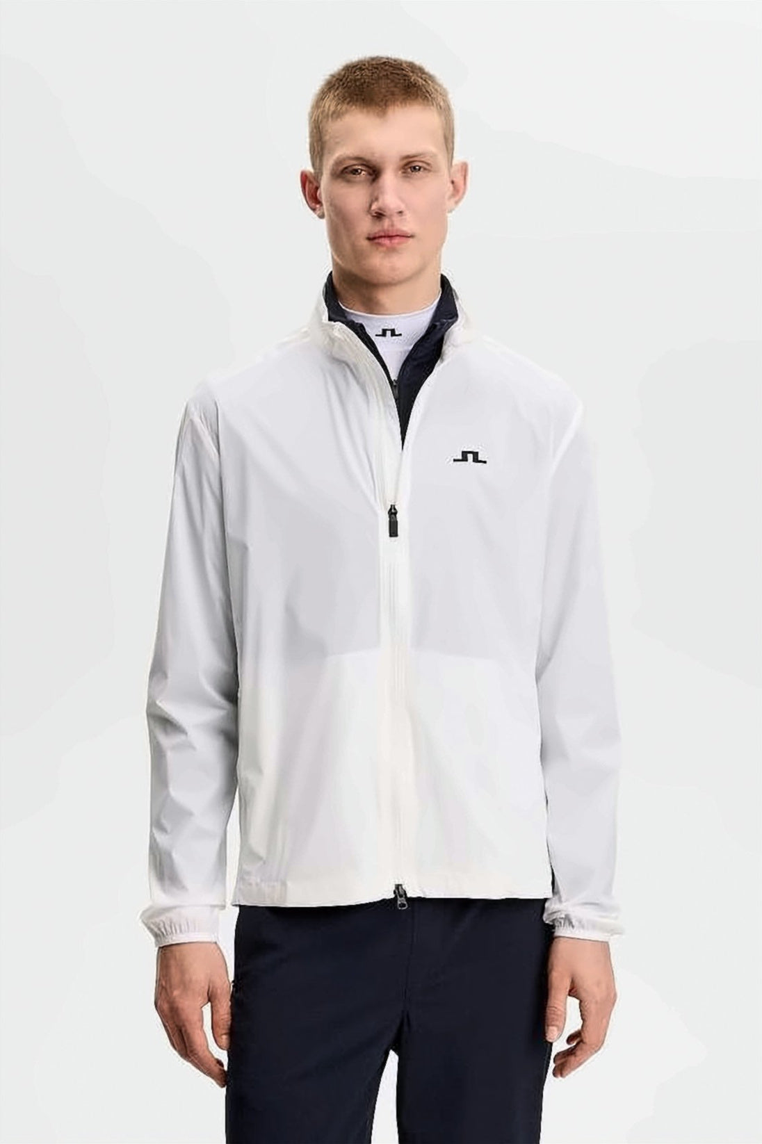 Lightweight Minimalist Jacket with Zippered Pockets