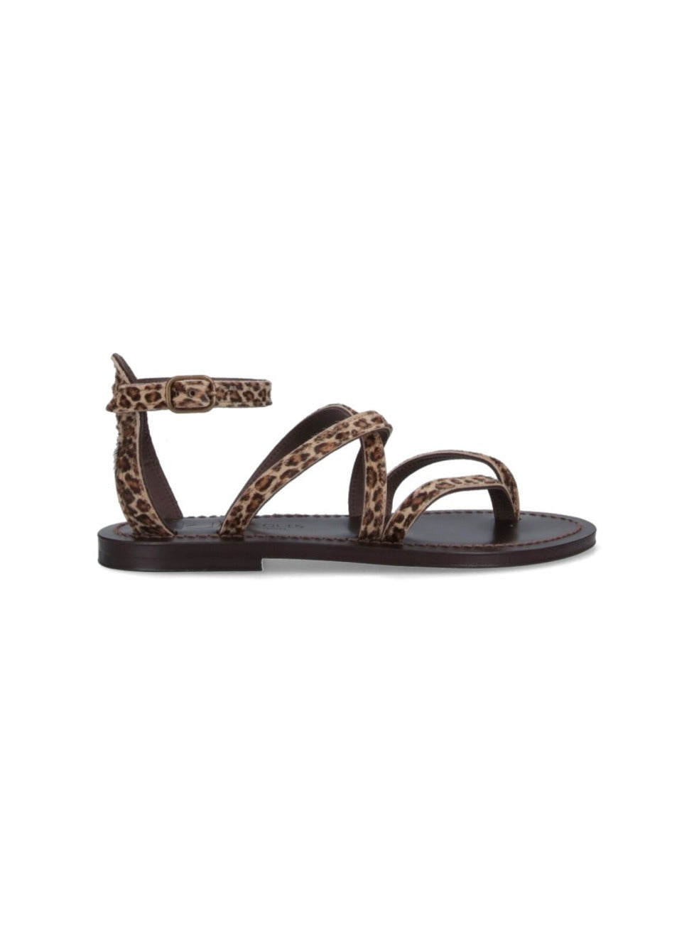 Epicure' Flip Flops – Leopard Print