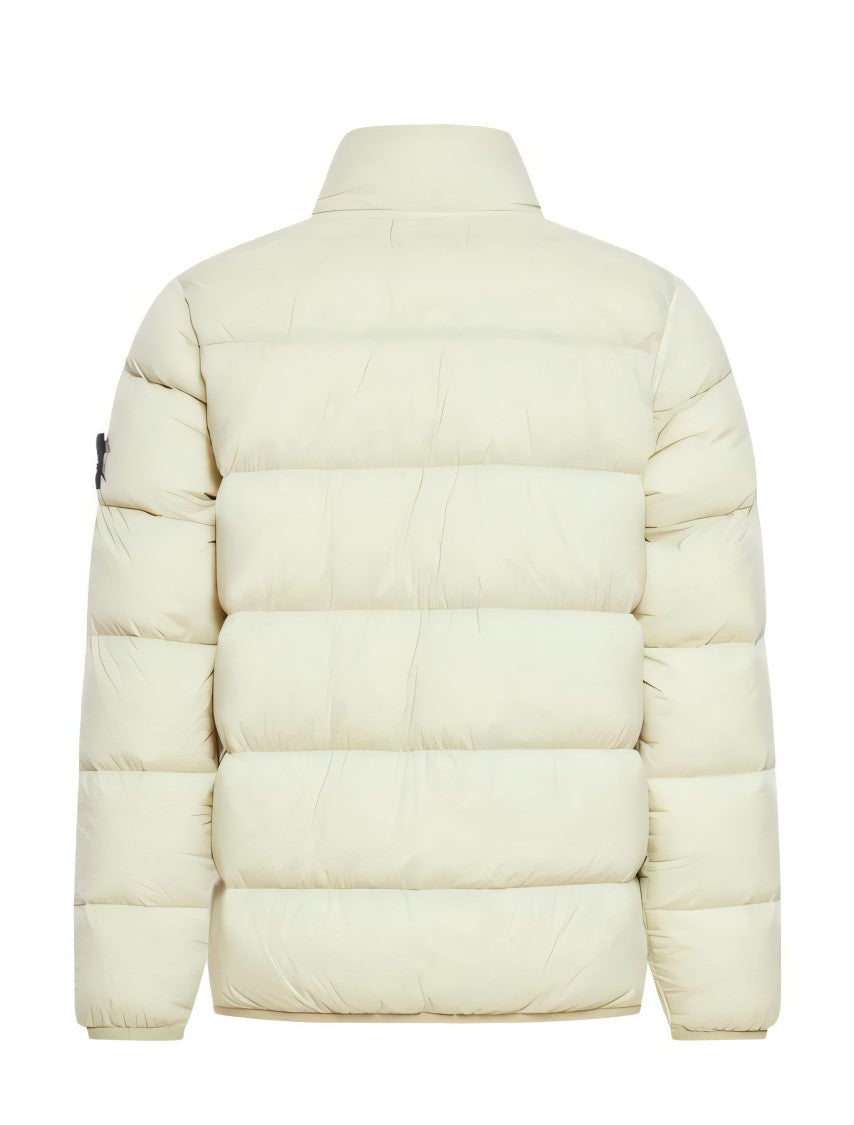 Quilted High-Collar Padded Jacket