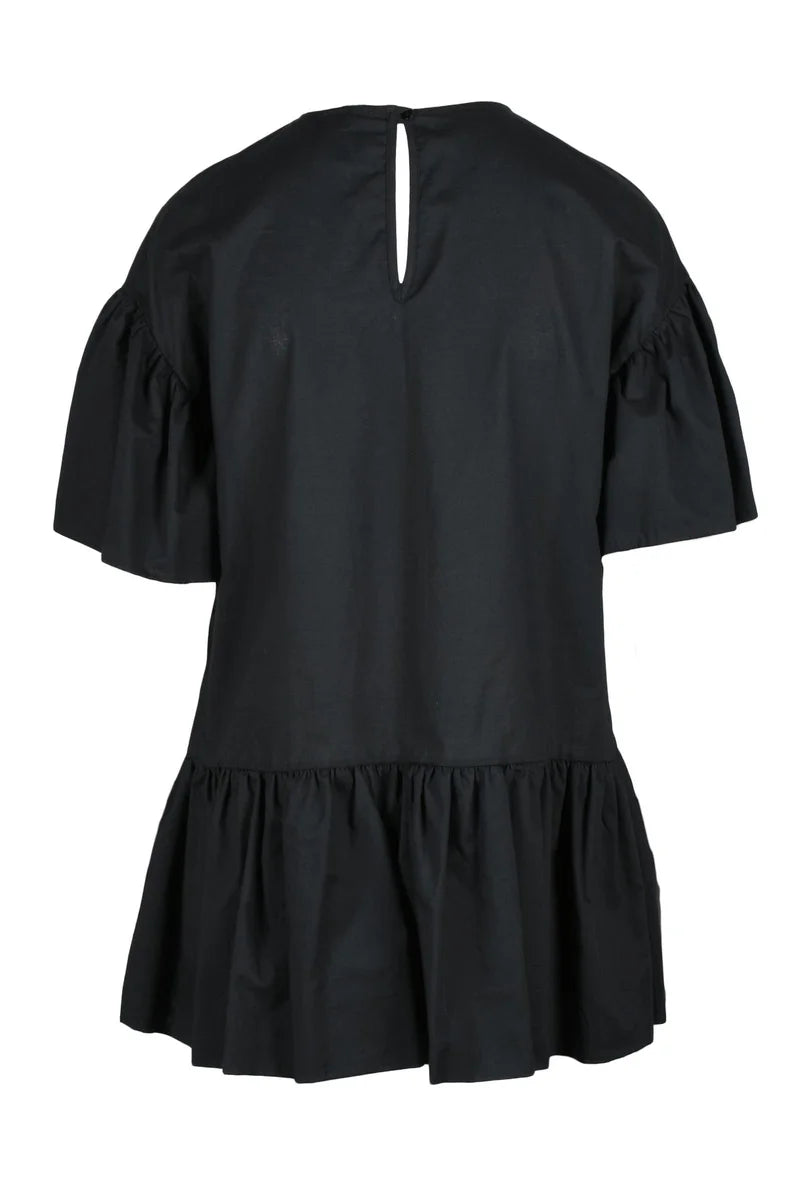 Black Silk Blouse