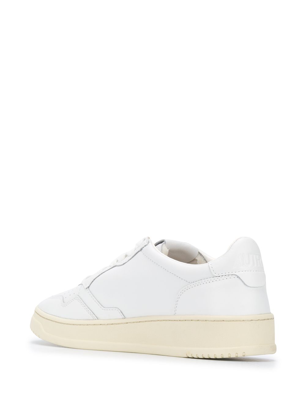 Low-Top Sneakers with Perforated Toebox