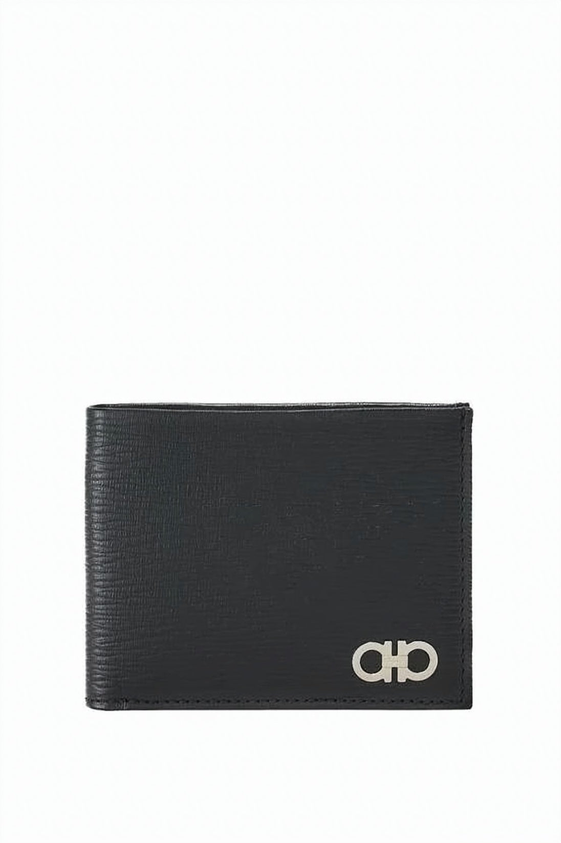 Textured Calf Leather Bifold Wallet