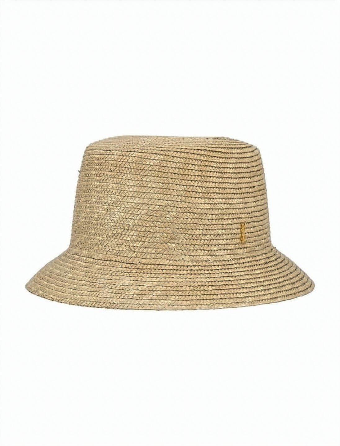 Neutrals Woven Cellulose Downward Sloping Brim Hat