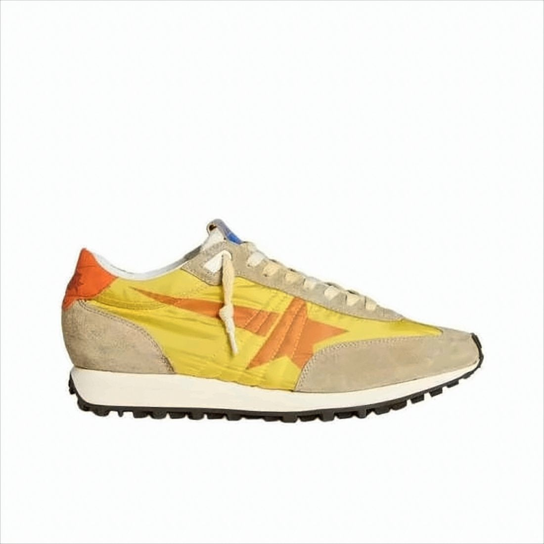 MARATHON Retro Running Sneakers with Suede