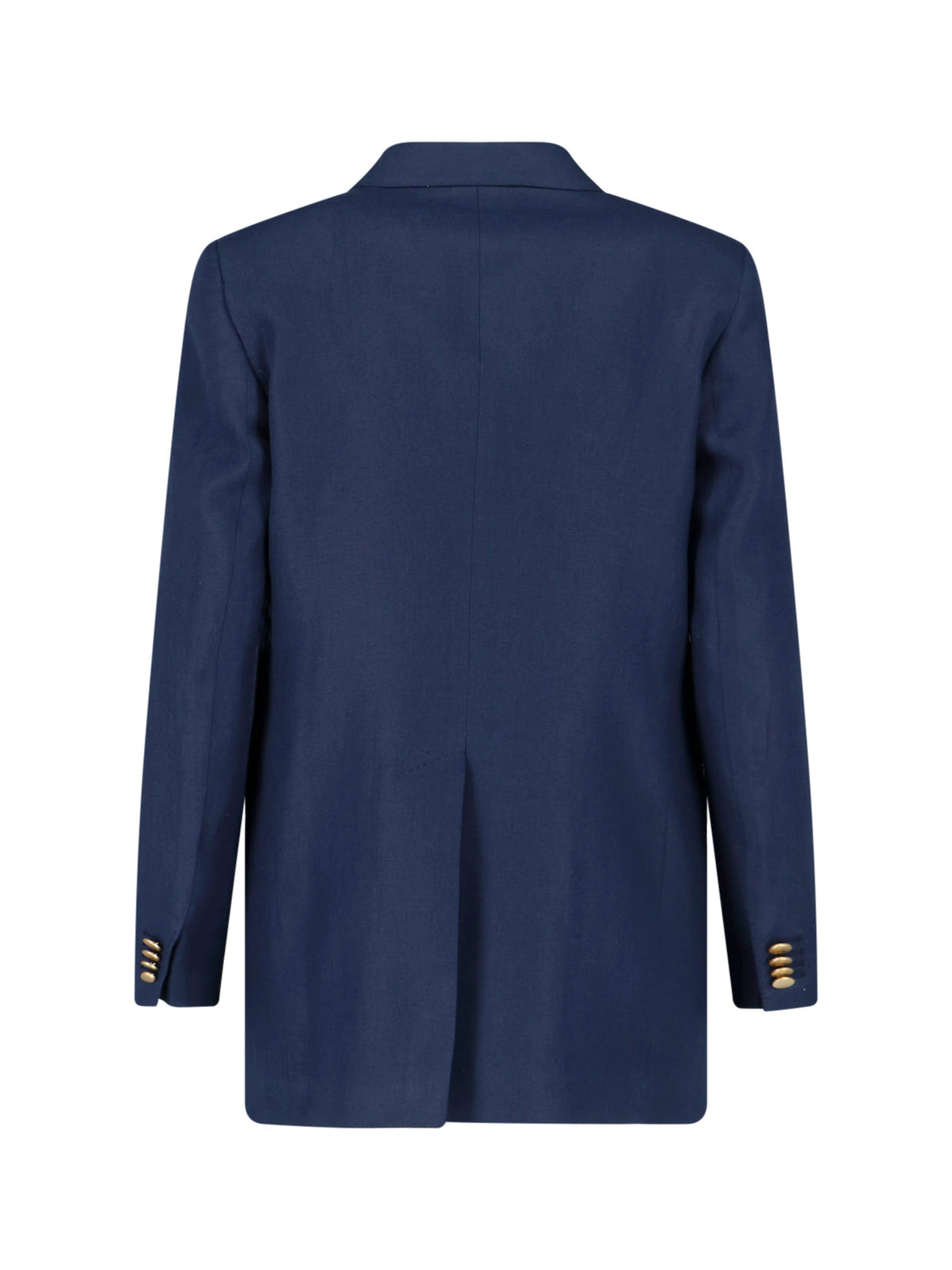 Navy Blue J-Jasmine Double-Breasted Blazer