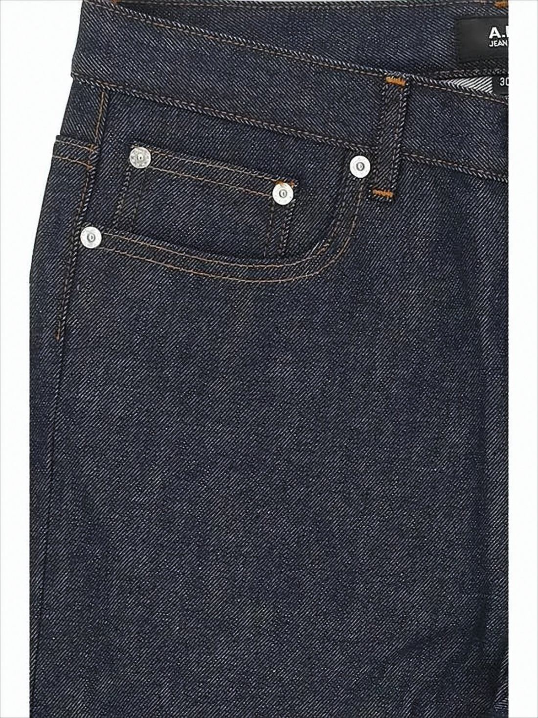 Dark Indigo Straight-Leg A.P.C. Denim Pants