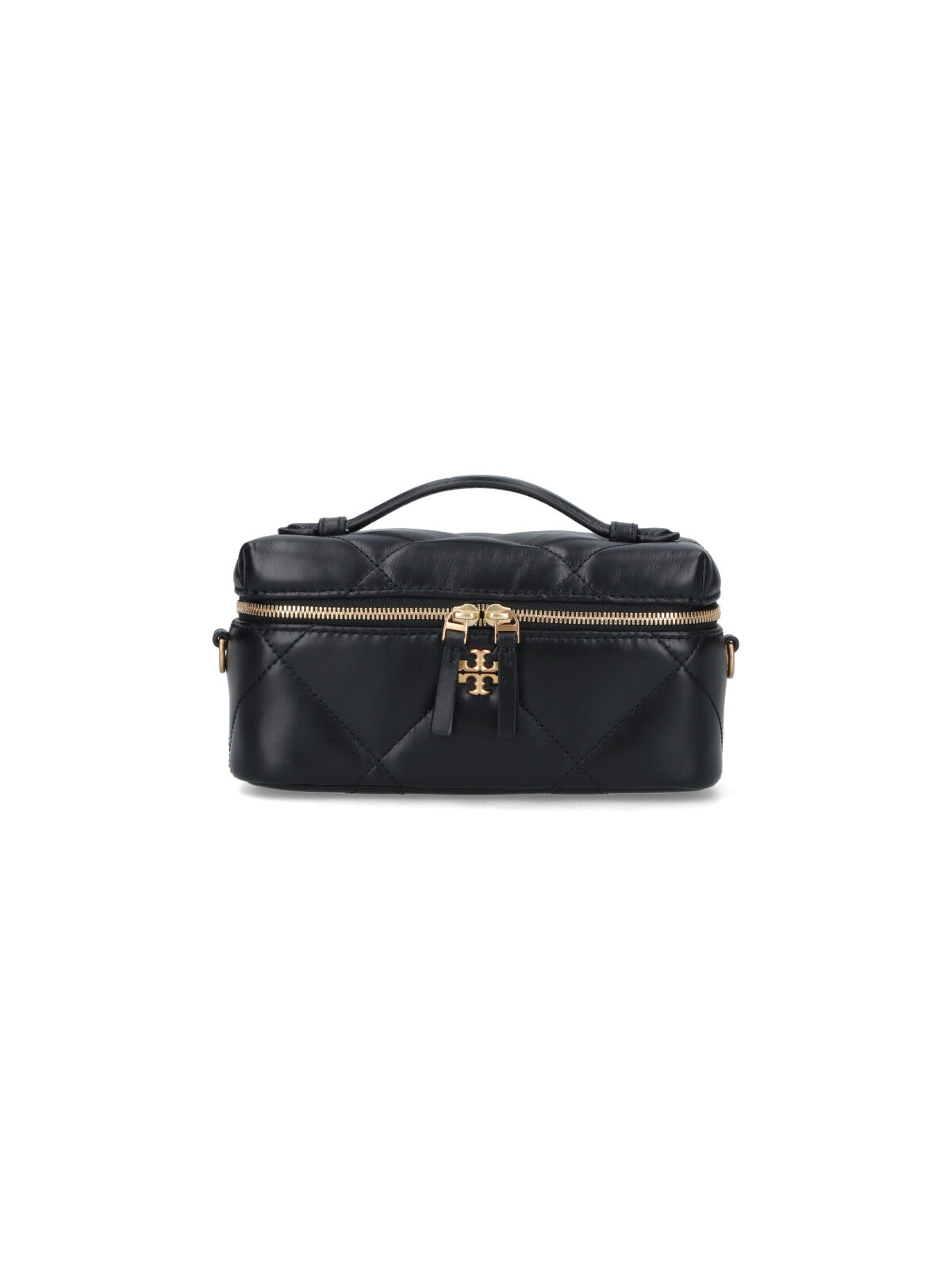 "East-West" Vanity Bag – Black
