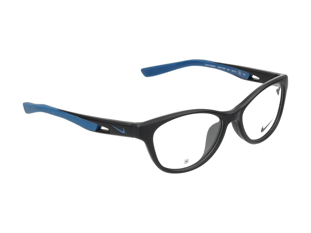 Eyeglasses 5039 004 Matte Black/Industrial Blue 49/14/135