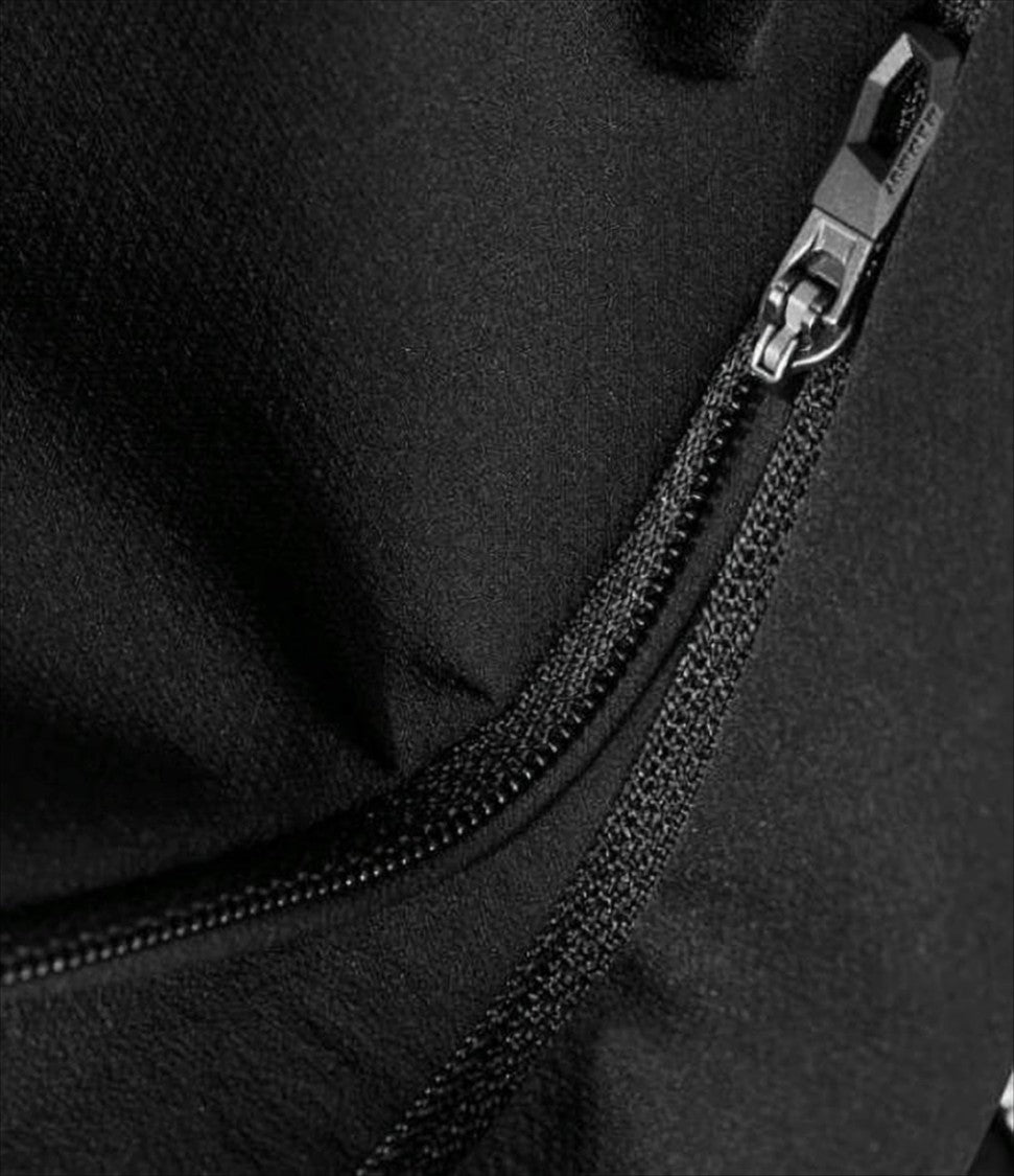 Straight-Fit Casual Pants With Reinforced Panels And Zippered Pockets
