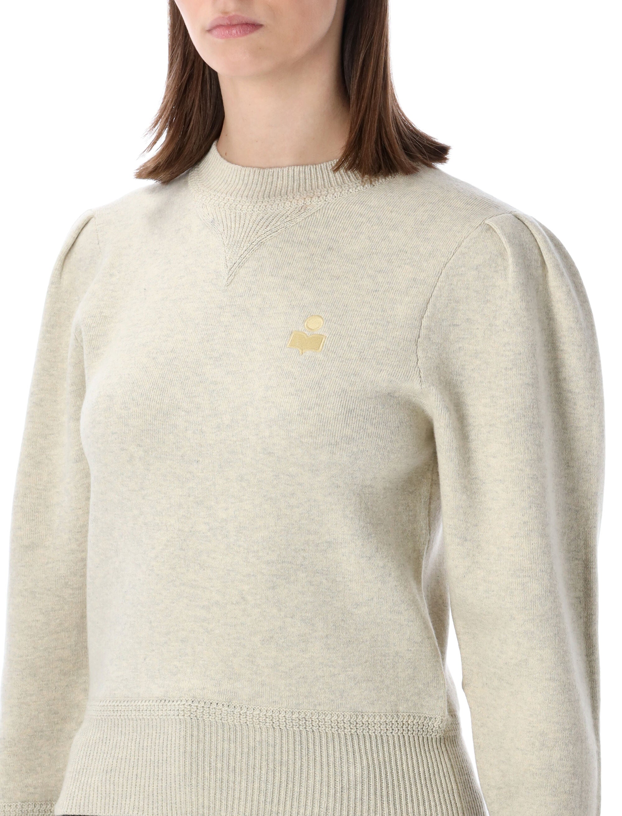 Kelaya Wool-Blend Puff-Sleeve Sweater
