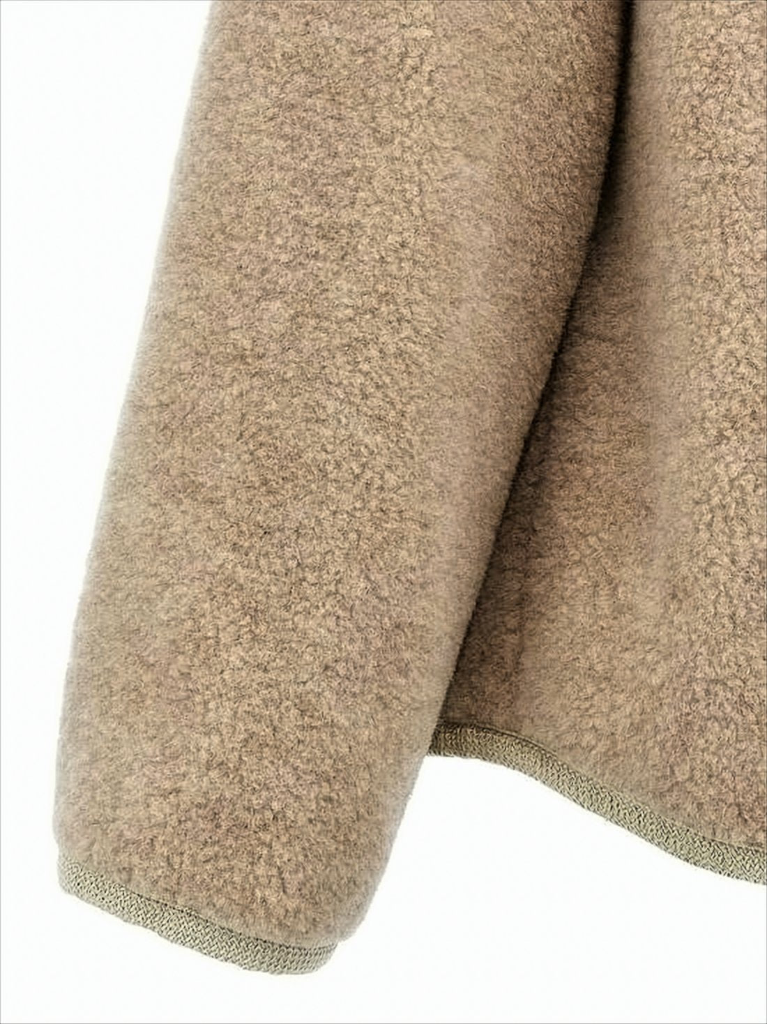 Boxy Wool Jacket with Textured Finish