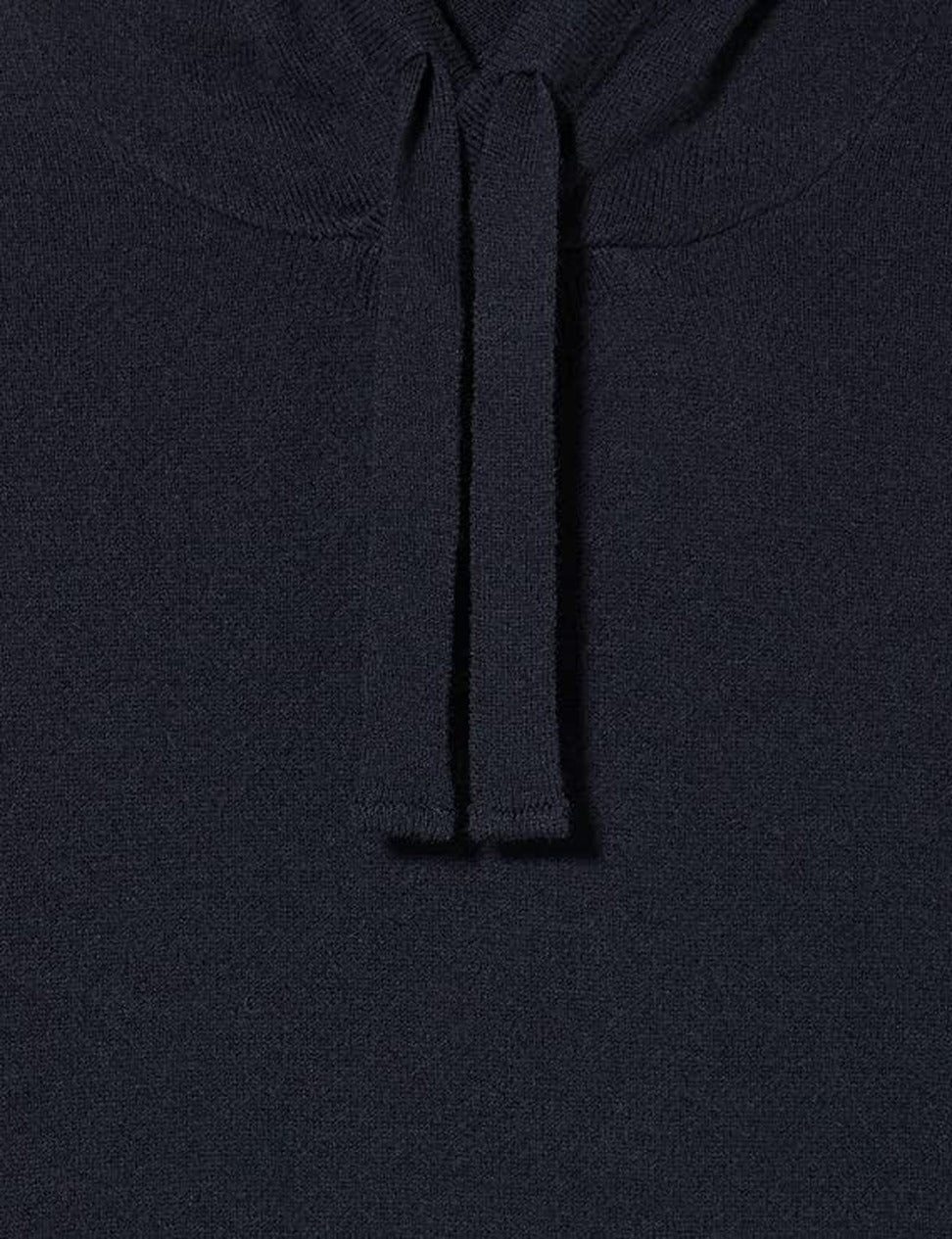 Hooded Black Sweatshirt With Minimalist Charm