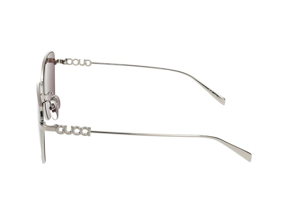 Sunglasses Gucci GG1805SA 004 silver silver red 60/15/145