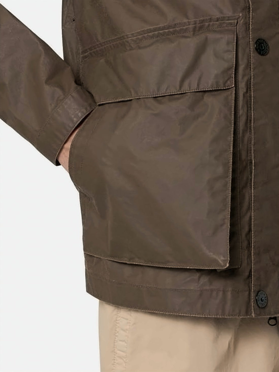 Boxy Brown Leather Jacket
