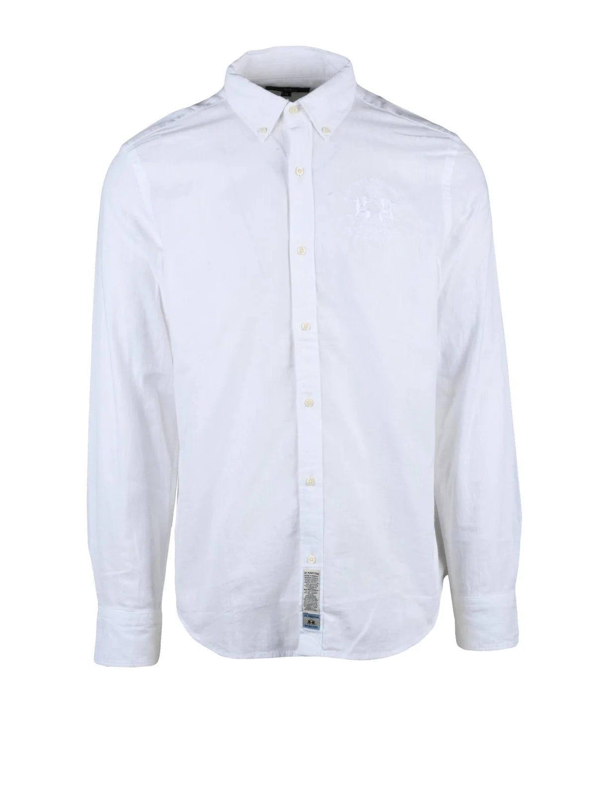 White Cotton Linen Shirt