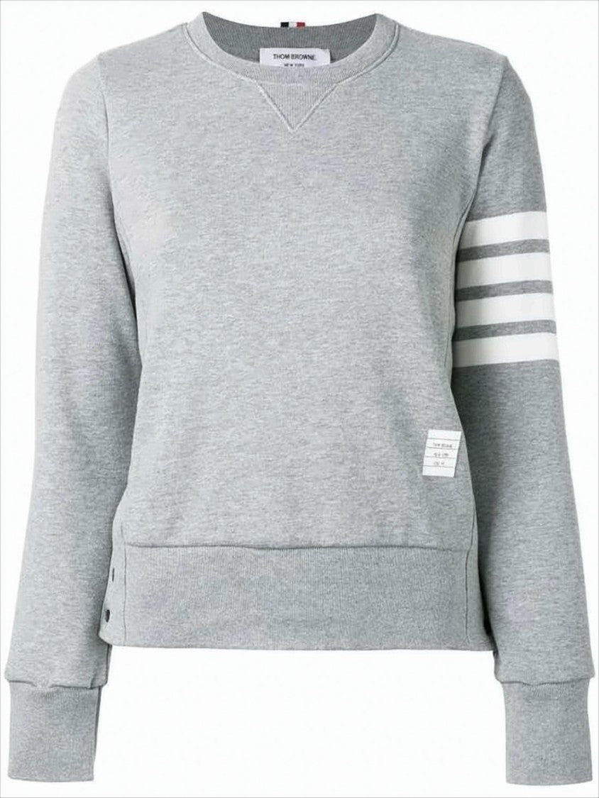 Long-Sleeve Sweatshirt with Signature Stripes