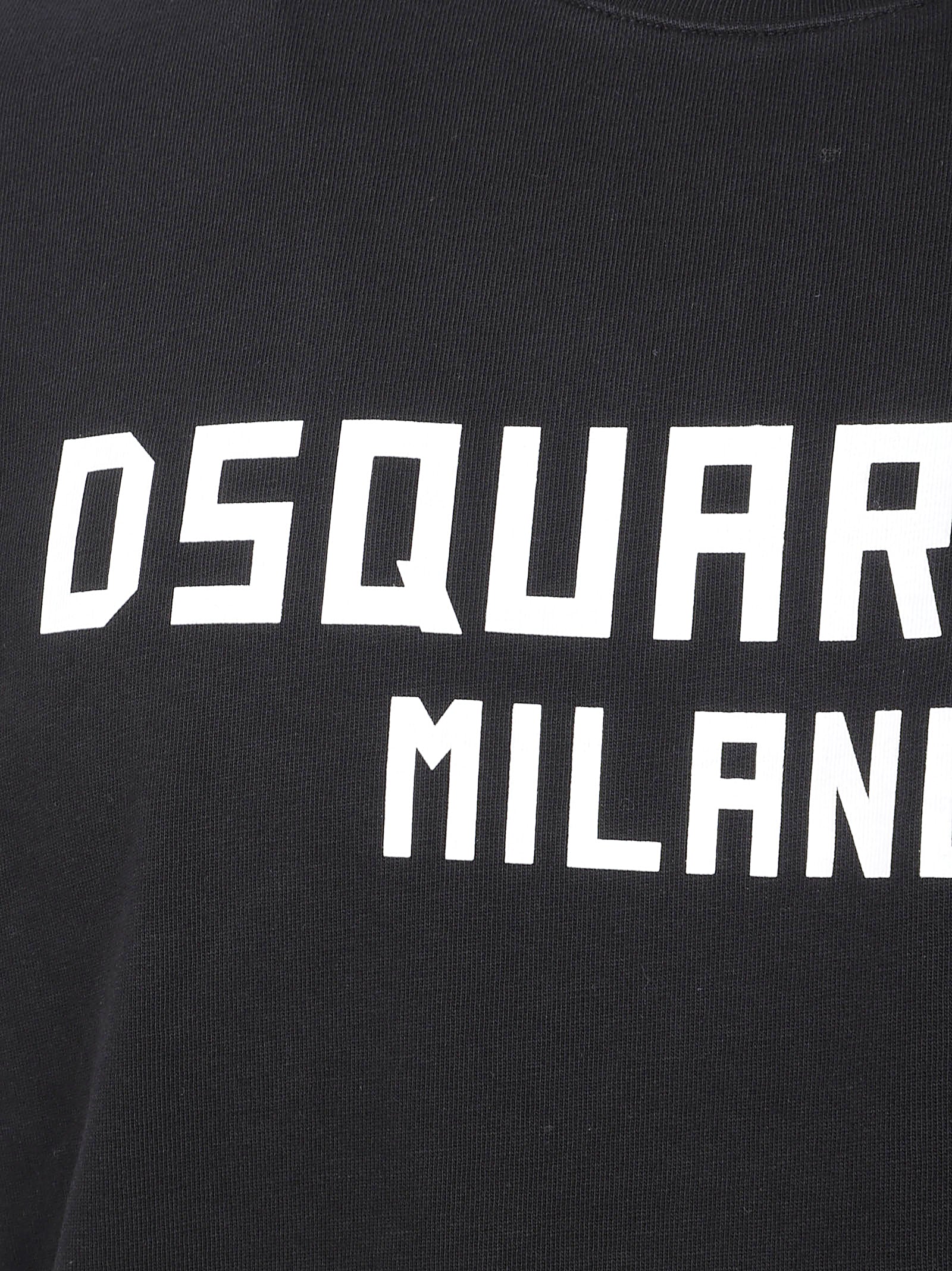 Contrasting Logo Cotton T-Shirt