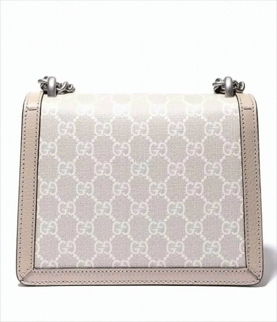 Monogrammed Canvas Shoulder Bag