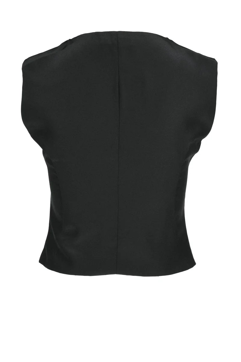 Wool Vest - Grey