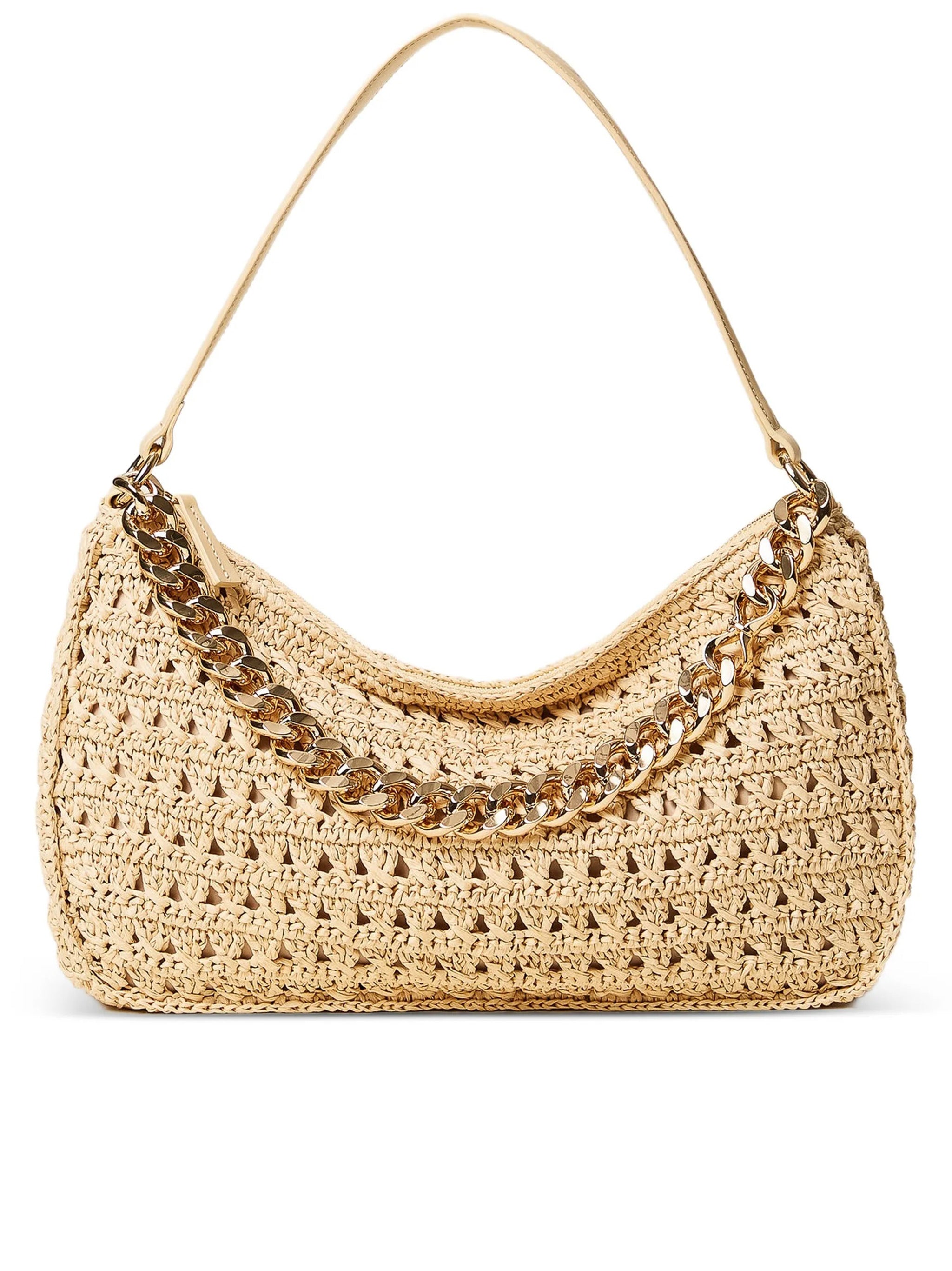 Medium Woven Chain Shoulder Bag
