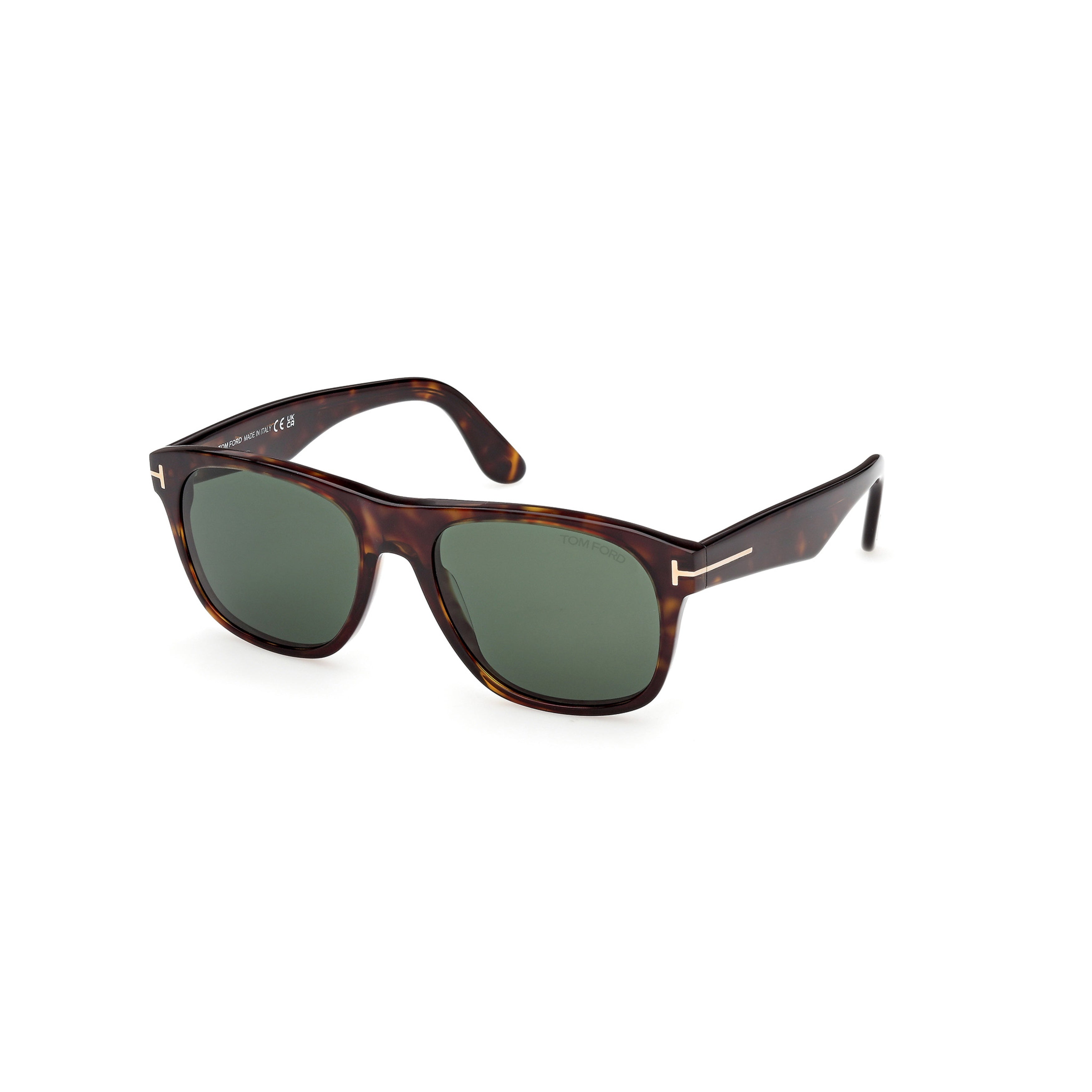 Ft1284 Tortoiseshell Rectangular Sunglasses