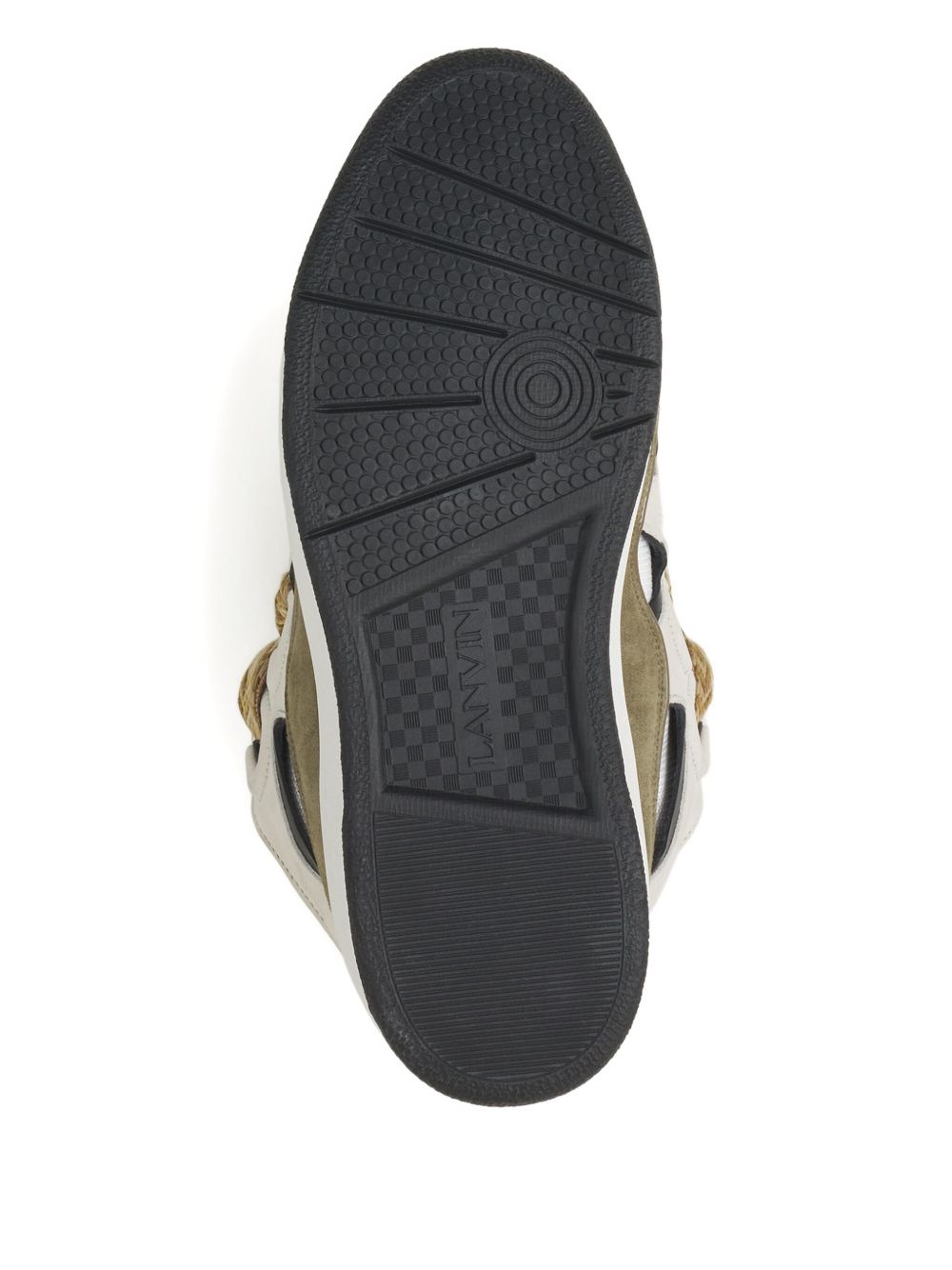 Cut-out Detailing Suede Sneakers