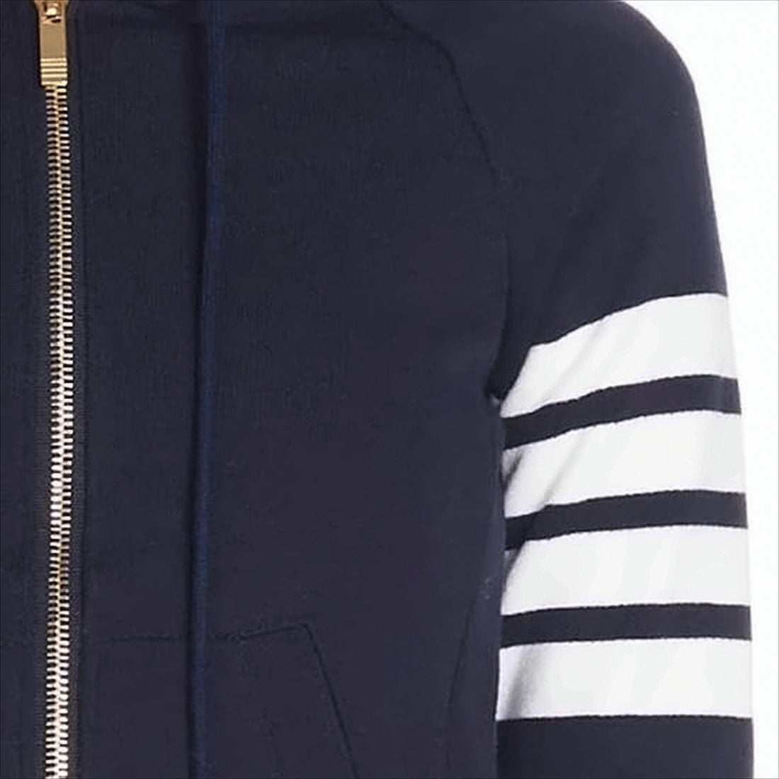 Fitted Hoodie with Zipper Closure
