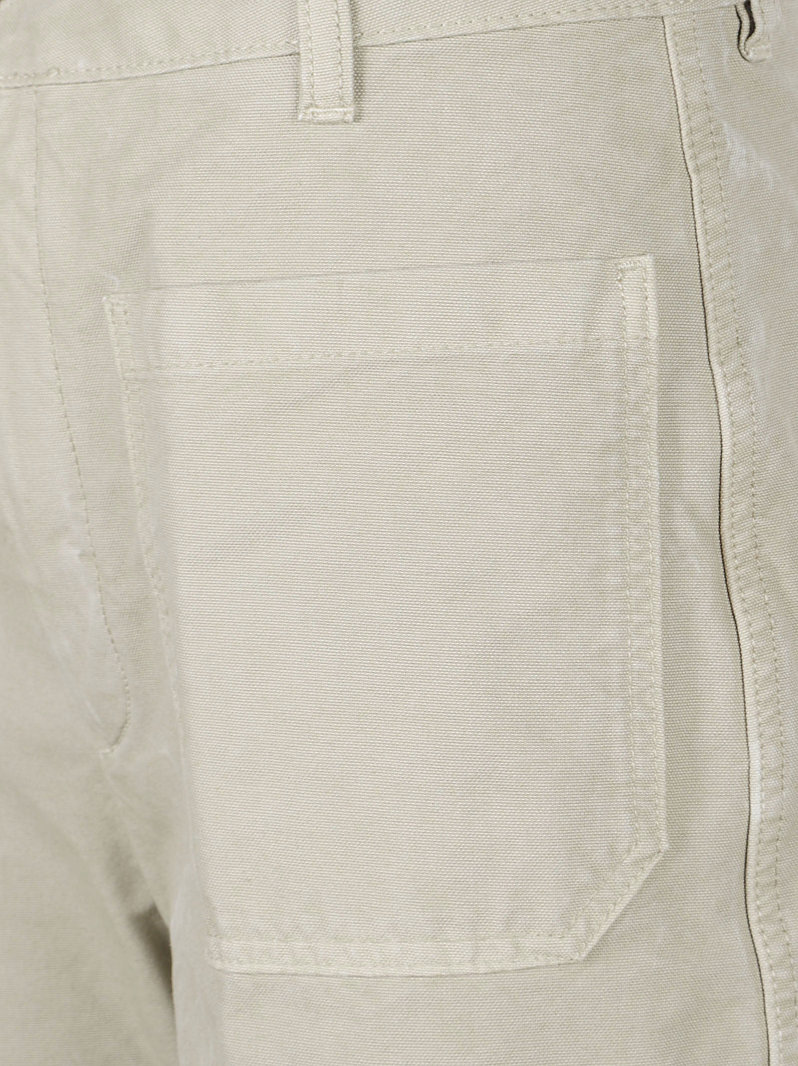 Straight-Leg Denim Jeans with Flared Hem