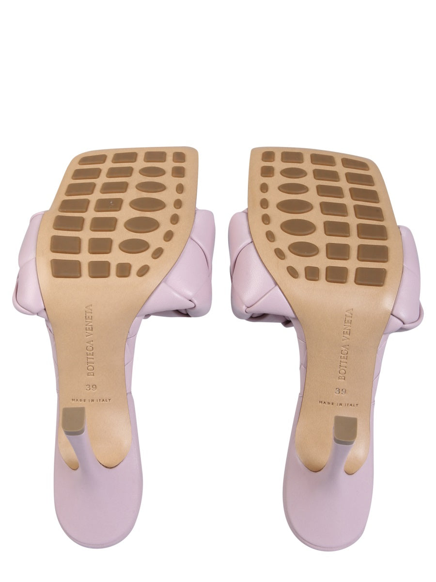Braided Nappa Sandals with 9 cm Heel
