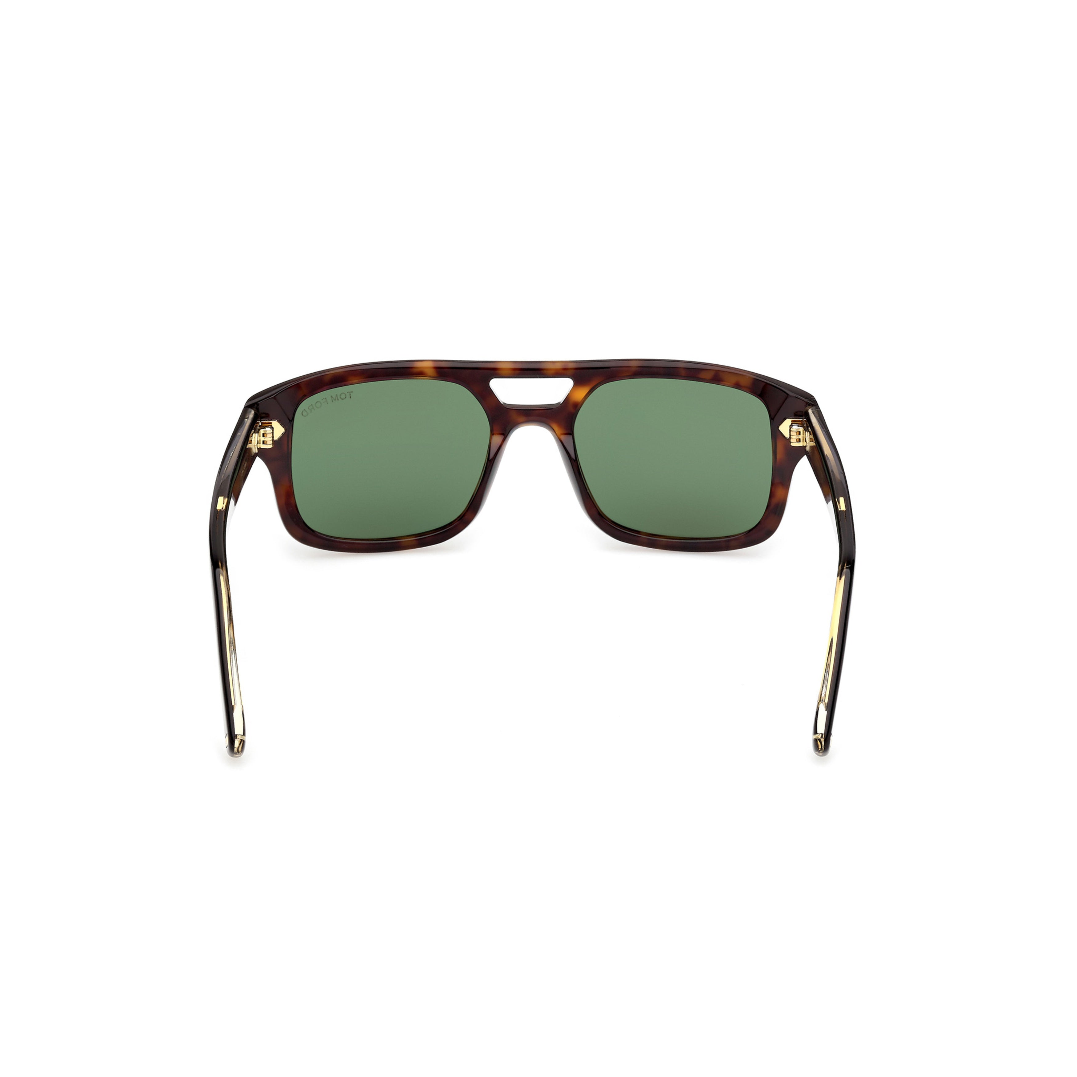 Ti0022 Bold Rectangular Tortoiseshell Sunglasses