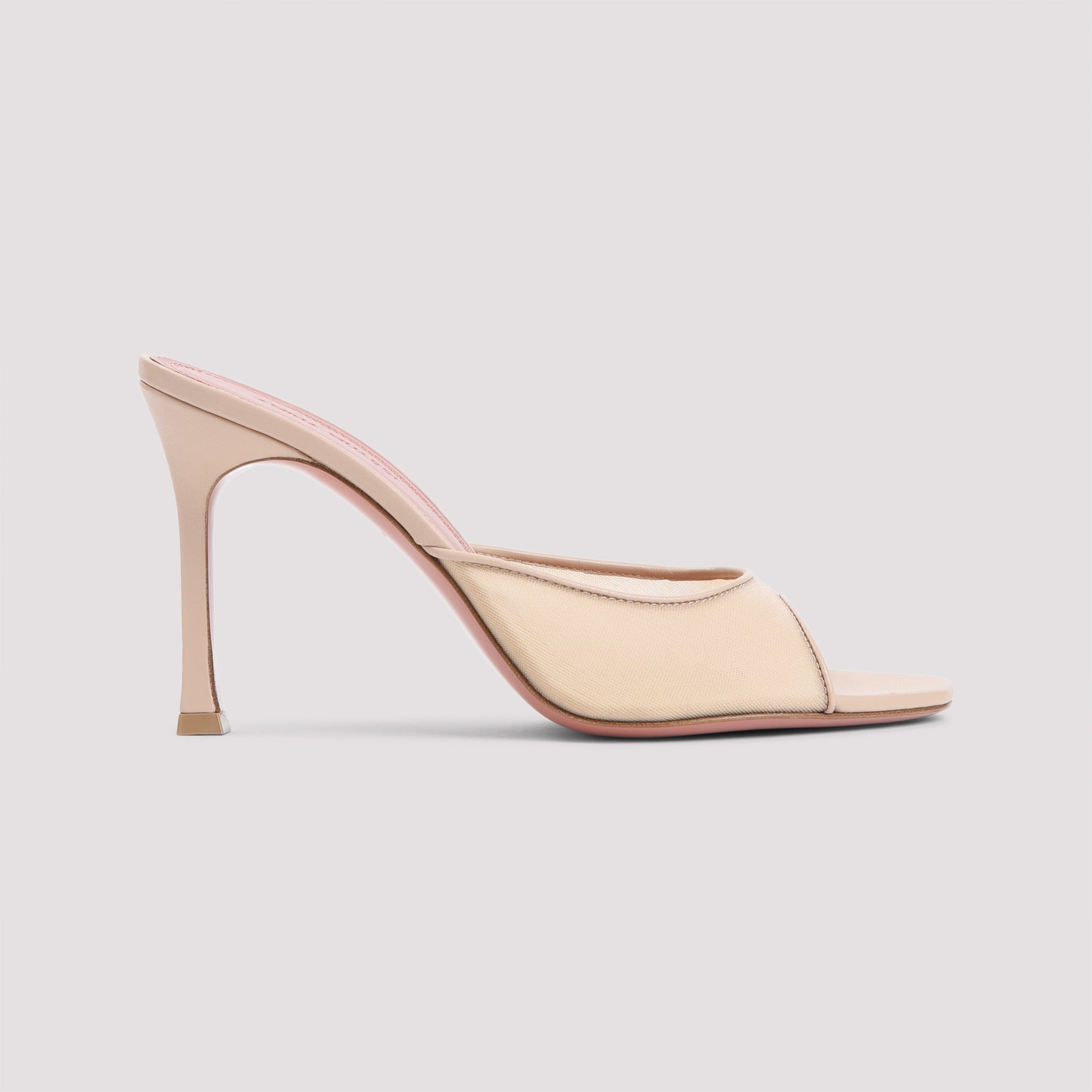 High-Heeled Mules