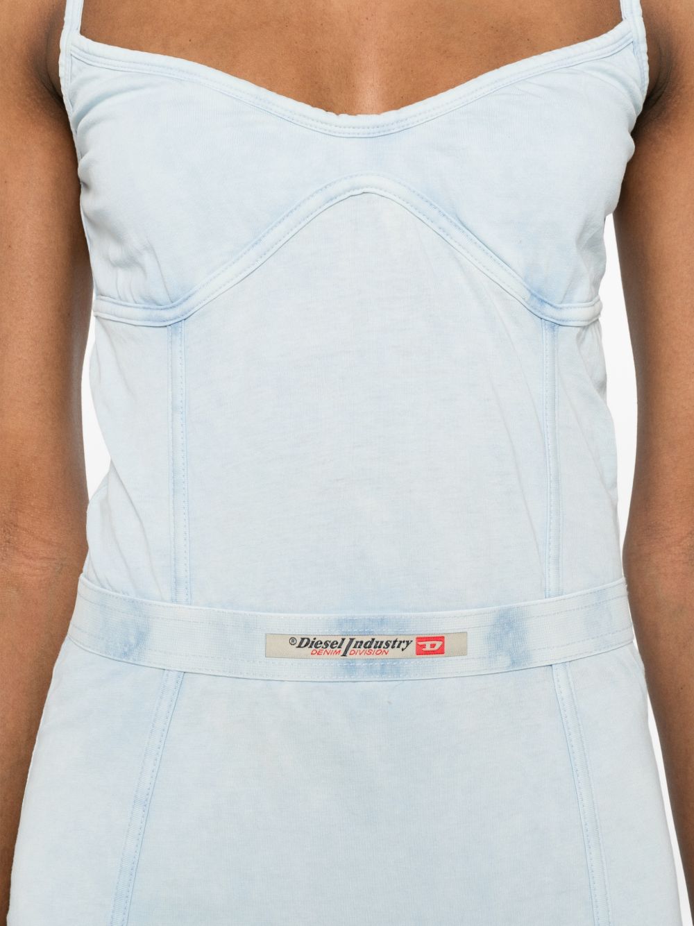 Midi Dress With Spaghetti Straps