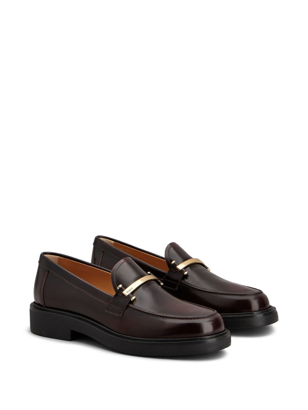 Burgundy Slip-On Flats