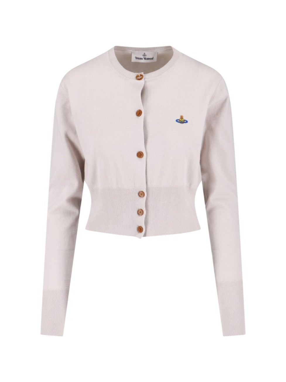 "Bea" Cropped Cardigan Cream
