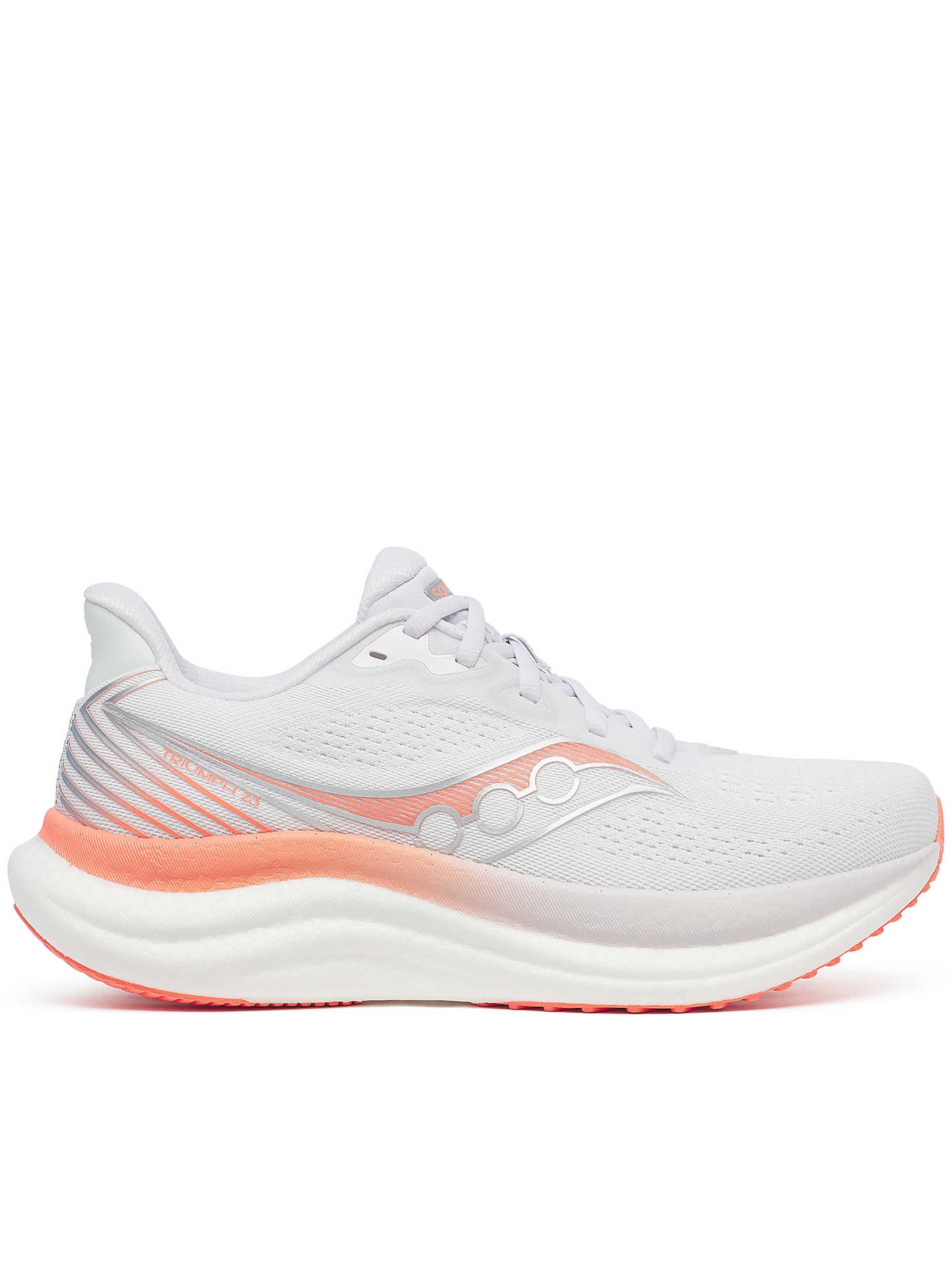 Ventilated Running Shoes with Cushioned Midsole and Reflective Accents