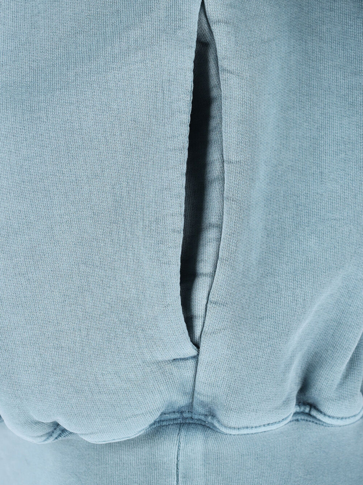 Blue Relaxed Oversized Arched Logo Sweatshirt