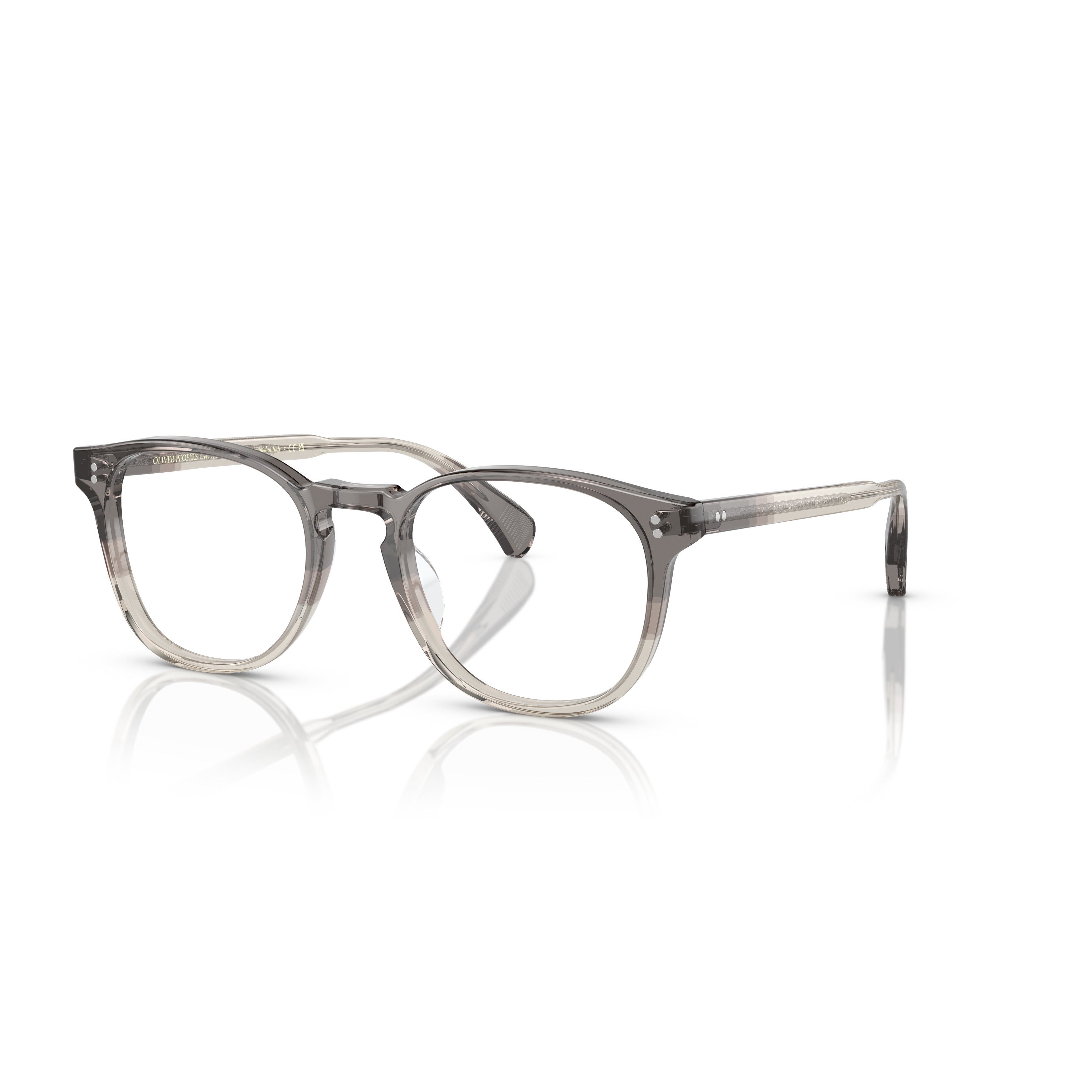 0ov5298u Translucent Acetate Sunglasses with Keyhole Bridge