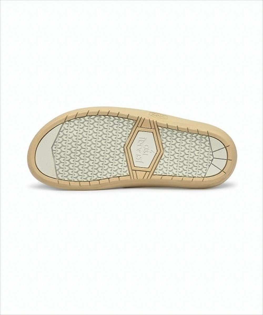 Black Suede Slip-On Sandals with Textured Grip