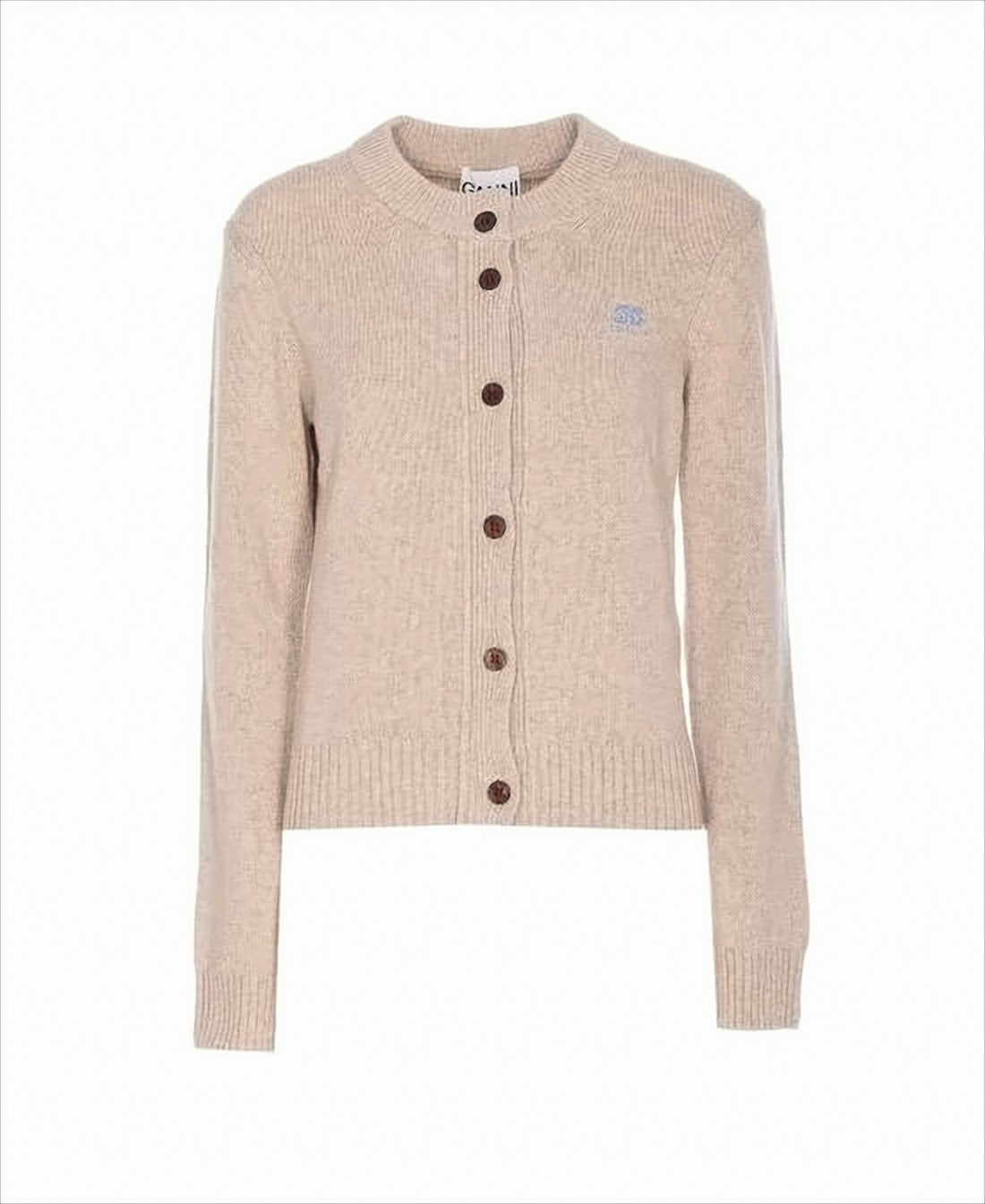 Soft Knit Cardigan with Button-Down Front