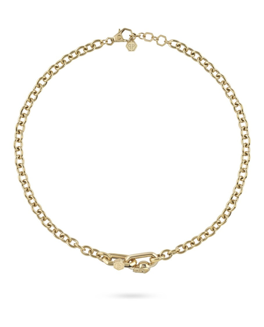Cable Chain Necklace In Polished Recycled Stainless Steel