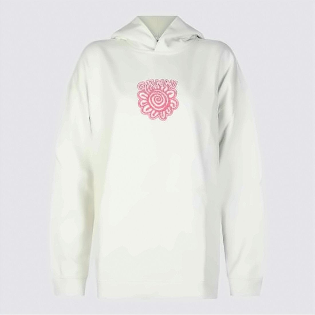 Minimalist White Hoodie