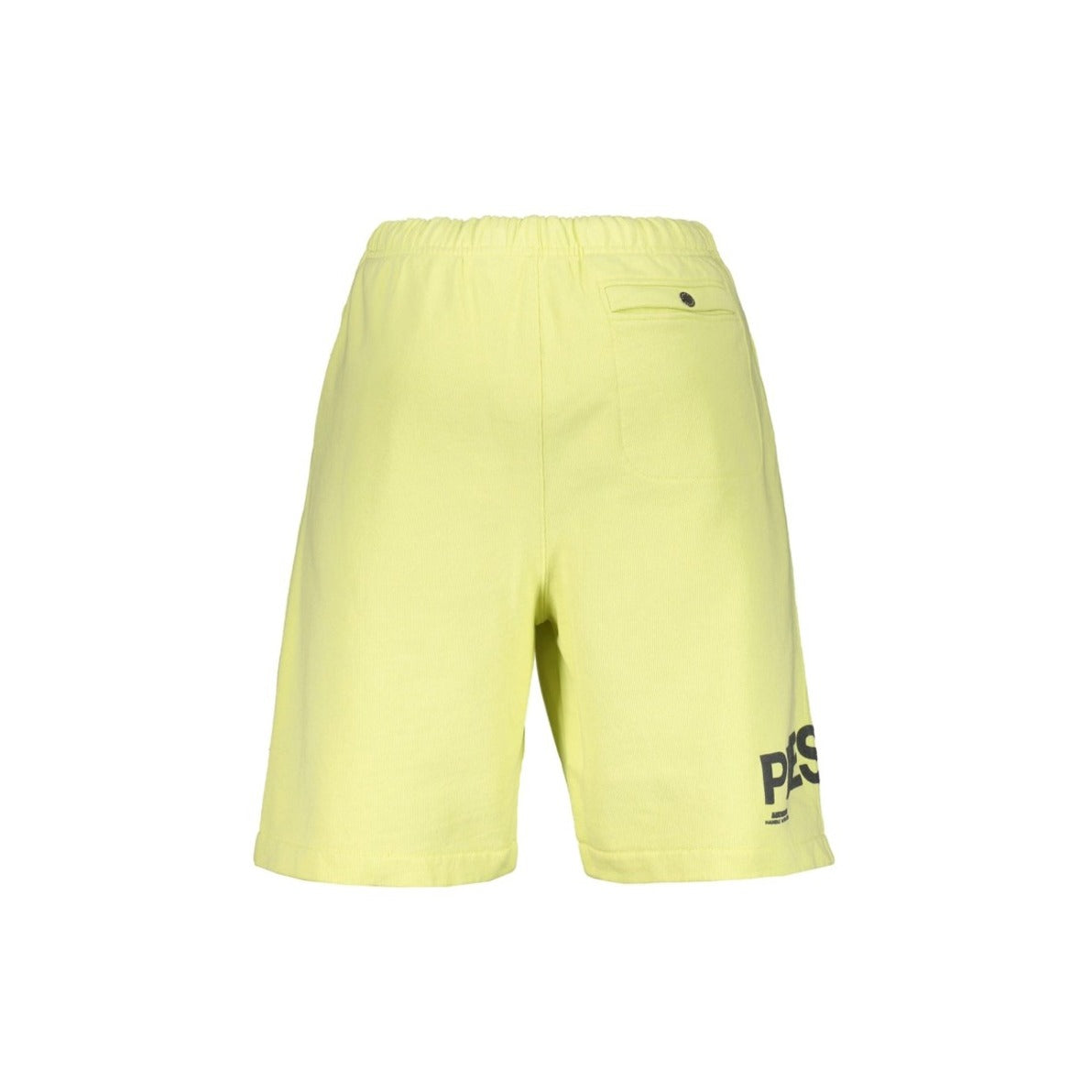 Casual Cotton Shorts With Graphic Logo Detail
