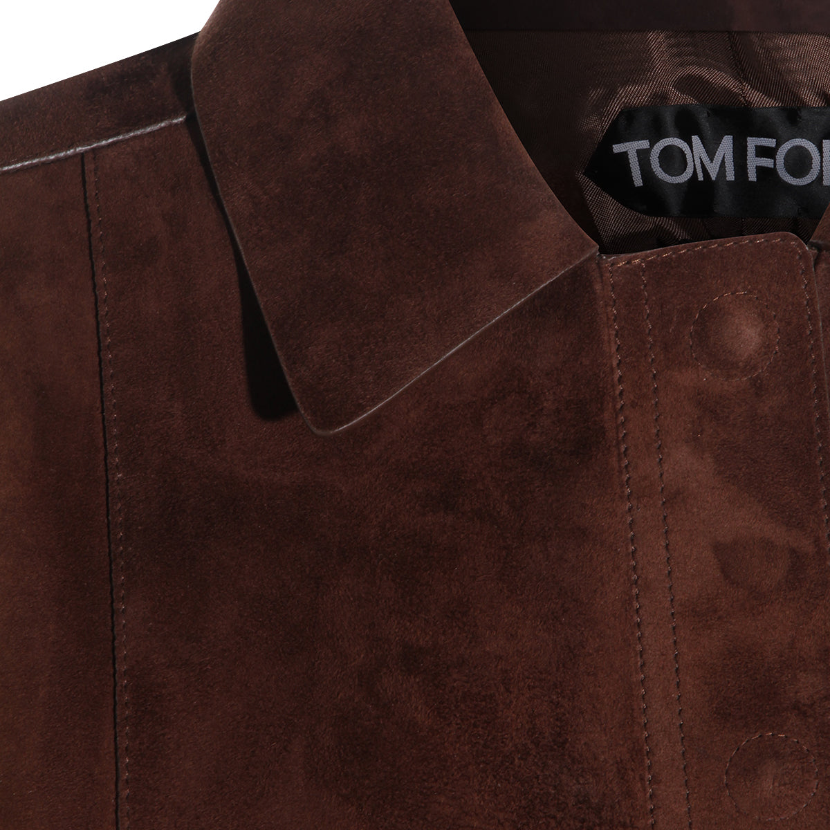 Brown Suede Cropped Jacket