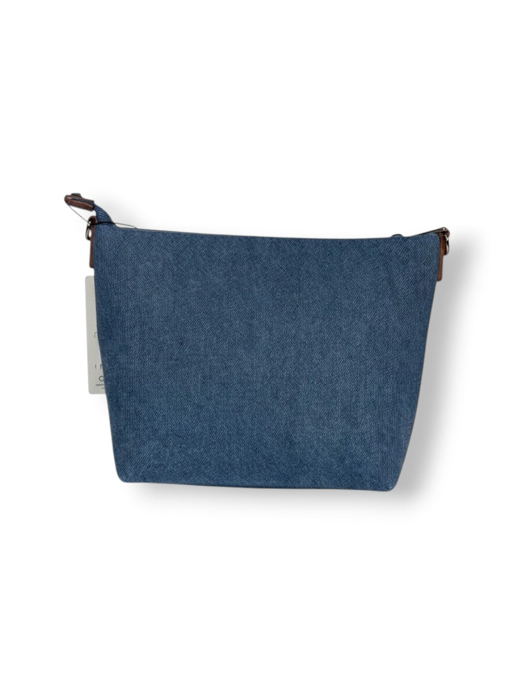 Denim Blue Aline Leather Pochette