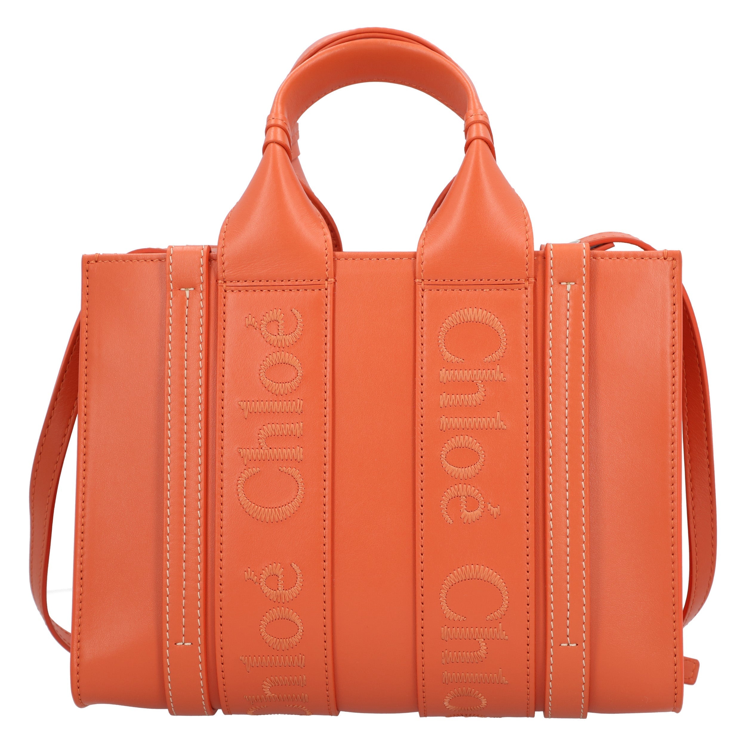 Small Woody Tote Bag Orange