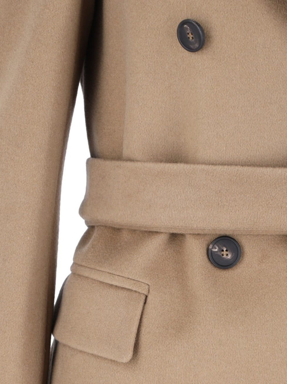 "Jole" Double-Breasted Coat
